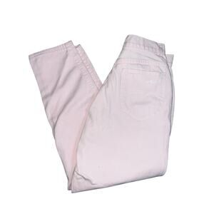 Chic Vintage 80s  Pink High Waist denim Jeans Tapered USA size 7 petite
